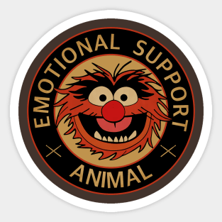 Emotional Animal Support Sticker